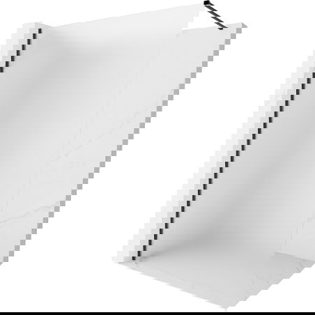 Mexen Kioto-X sprchová stena Walk-in 120 x 200 cm, matné 10 mm, čierna - 800-120-101-70-30-X