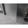 Mexen Kioto-X sprchová stena Walk-in 150 x 200 cm, mrazivá 10 mm, čierna - 800-150-101-70-30-X