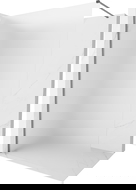 Mexen Kioto-X sprchová stena Walk-in 120 x 200 cm, námraza 10 mm, gun metal - 800-120-101-95-30-X