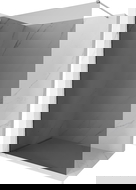 Mexen Kioto-X Walk-in sprchová stena 50 x 200 cm, grafit 10 mm, chróm - 800-050-101-01-40-X