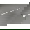 Mexen Kioto-X sprchová stena Walk-in 70 x 200 cm, grafit 10 mm, biela - 800-070-101-20-40-X