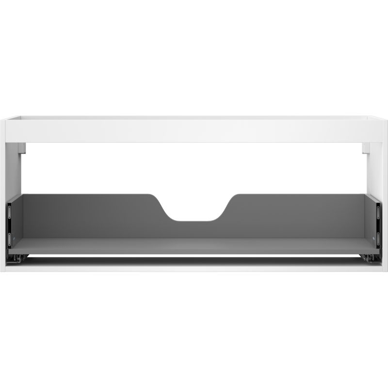 Mexen Box-A korpus skrinky pod umývadlo 120 cm, 1 zásuvka, biely mat - 91AX0-1200-470-1-01