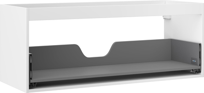 Mexen Box-A korpus skrinky pod umývadlo 120 cm, 1 zásuvka, biely mat - 91AX0-1200-470-1-01