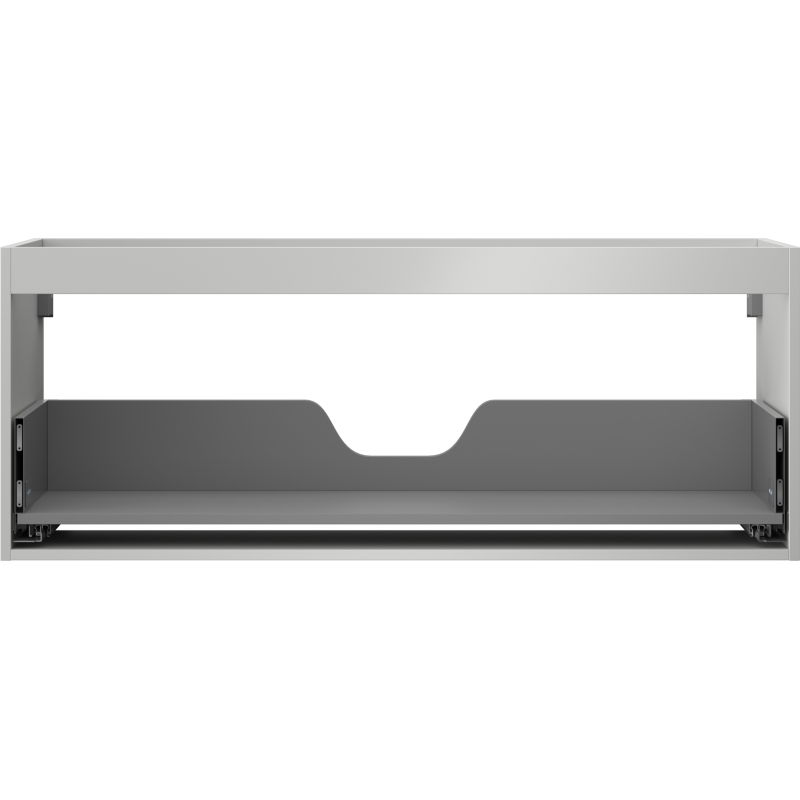 Mexen Box-A korpus skrinky pod umývadlo 120 cm, 1 zásuvka, sivý mat - 91AX0-1200-470-1-62