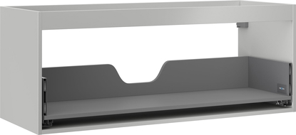 Mexen Box-A korpus skrinky pod umývadlo 120 cm, 1 zásuvka, sivý mat - 91AX0-1200-470-1-62