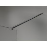Mexen Kioto-X sprchová stena Walk-in 60 x 200 cm, grafit 10 mm, gun grey brúsená - 800-060-101-66-40-X