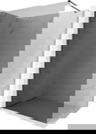 Mexen Kioto-X sprchový kút Walk-in 100 x 200 cm, grafit 10 mm, brúsená pištoľová šedá - 800-100-101-66-40-X