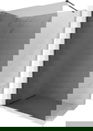 Mexen Kioto-X sprchová stena Walk-in 140 x 200 cm, grafitová 10 mm, brúsená gun gray - 800-140-101-66-40-X