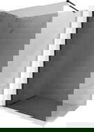 Mexen Kioto-X sprchová stena Walk-in 120 x 200 cm, grafitová 10 mm, čierna - 800-120-101-70-40-X