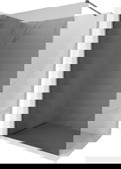 Mexen Kioto-X sprchová stena Walk-in 130 x 200 cm, grafitová 10 mm, gun metal - 800-130-101-95-40-X