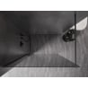 Mexen Kioto-X sprchová stena Walk-in 140 x 200 cm, grafit 10 mm, gun metal - 800-140-101-95-40-X