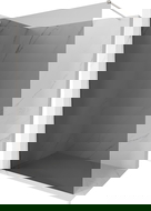 Mexen Kioto-X sprchová stena Walk-in 160 x 200 cm, grafit 10 mm, brúsený nikel - 800-160-101-97-40-X