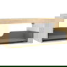 Mexen Box-A skriňový korpus pod umývadlo 120 cm, 1 zásuvka, dub - 91AX0-1200-470-1-81