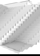 Mexen Kioto-XF sprchová stena Walk-in s rámom 80 x 202 cm, transparentné 10 mm, chróm - 800-080-104-01-00-X