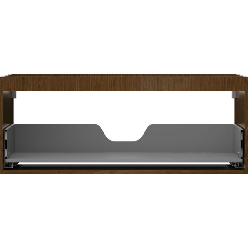 Mexen Box-A korpus skrinky pod umývadlo 120 cm, 1 zásuvka, orech - 91AX0-1200-470-1-86