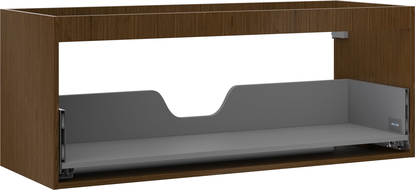 Mexen Box-A korpus skrinky pod umývadlo 120 cm, 1 zásuvka, orech - 91AX0-1200-470-1-86