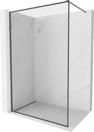 Mexen Kioto-XF sprchová stena Walk-in s rámom 60 x 202 cm, transparentná 10 mm, gun gray kartáčovaná - 800-060-104-66-00-X
