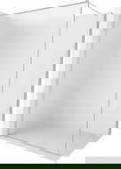 Mexen Kioto-XF sprchová stena Walk-in s rámom 120 x 202 cm, mrazový efekt 10 mm, kartáčovaný nikel - 800-120-104-97-30-X