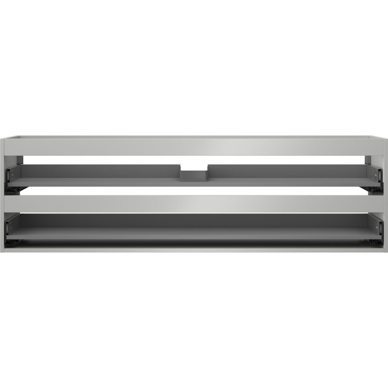 Mexen Box-A korpus skrinky pod umývadlo 160 cm, 2 zásuvky, sivý mat - 91AX0-1600-470-2-62