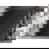Mexen Kioto-X L sprchová stena Walk-in 100 x 200 cm, transparentná 10 mm, zlatá brúsená - 800-100-107-55-00-X