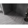 Mexen Kioto-X L Sprchová stena Walk-in 80 x 200 cm, priehľadná 10 mm, Gun Metal - 800-080-107-95-00-X