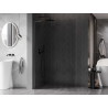 Mexen Kioto-X L Sprchová stena Walk-in 80 x 200 cm, priehľadná 10 mm, Gun Metal - 800-080-107-95-00-X