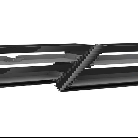 Mexen Box-A skriňová zostava pod umývadlo 160 cm, 2 zásuvky, čierny lesk - 91AX0-1600-470-2-70