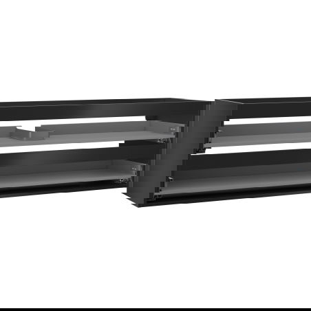 Mexen Box-A skriňová skrinka pod umývadlo 160 cm, 2 zásuvky, čierny mat - 91AX0-1600-470-2-71