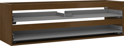 Mexen Box-A korpus skrinky pod umývadlo 160 cm, 2 zásuvky, orech - 91AX0-1600-470-2-86