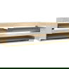 Mexen Box-A korpus skrinky pod umývadlo 160 cm, 2 zásuvky, dub - 91AX0-1600-470-2-81