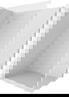 Mexen Kioto-F L Sprchová stena Walk-in s rámom 50 x 202 cm, transparent 8 mm, biela - 800-050-174-20-00