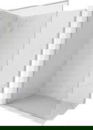 Mexen Kioto-F L sprchová stena Walk-in s rámom 85 x 202 cm, priehľadná 8 mm, brúsený nikel - 800-085-174-97-00