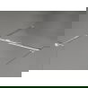 Mexen Kioto-X sprchová stena Walk-in 110 x 90 cm, transparentná 10 mm, chróm - 800-110-202-01-00-090-X
