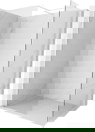 Mexen Kioto-X sprchová stena Walk-in 160 x 110 cm, transparentná 10 mm, biela - 800-160-202-20-00-110-X