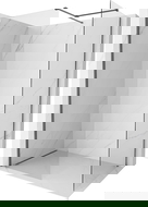 Mexen Kioto-X sprchová stena Walk-in 140 x 70 cm, transparentná 10 mm, brúsená sivá - 800-140-202-66-00-070-X