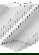 Mexen Kioto-X sprchová stena Walk-in 100 x 90 cm, transparentná 10 mm, gun metal - 800-100-202-95-00-090-X