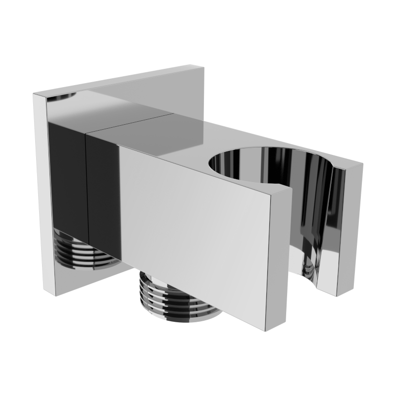 Mexen Cube nástenné pripojenie, chróm - 79300-00