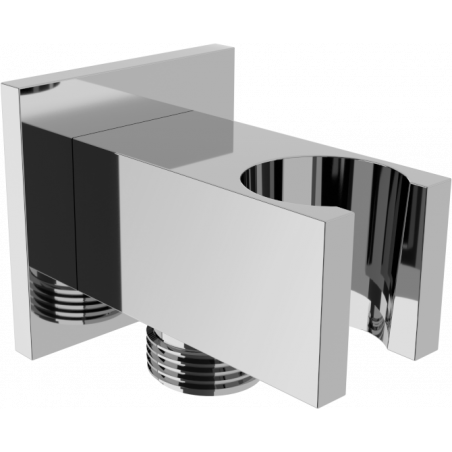 Mexen Cube uhlová prípojka, chróm - 79300-00