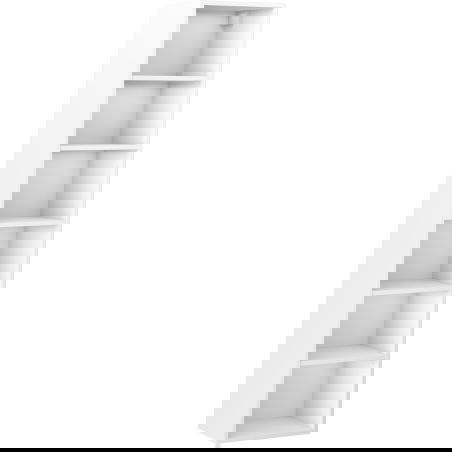 Mexen Box-A korpus stĺpika do kúpeľne 35 cm, biely mat - 91AX1-1600-300-1-01