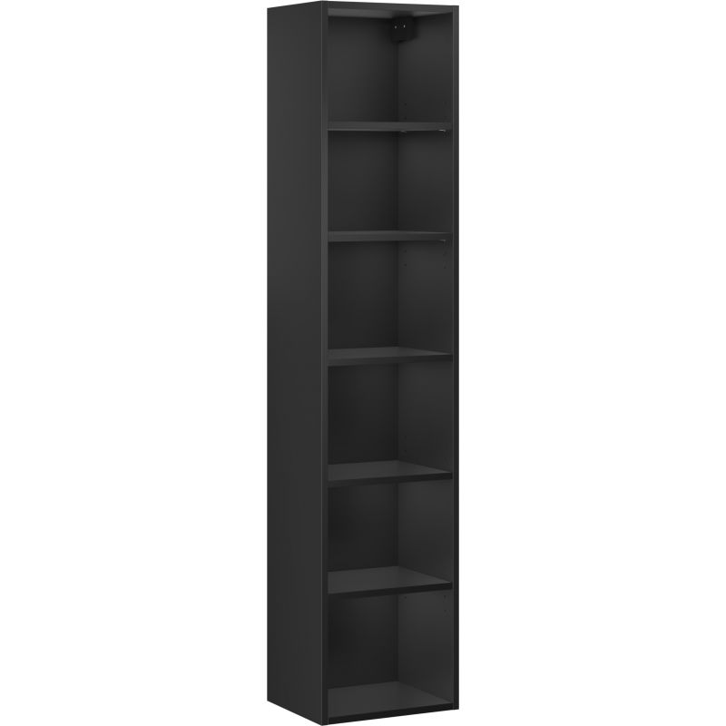 Mexen Box-A korpus stĺpika kúpeľňového 35 cm, čierny matný - 91AX1-1600-300-1-71