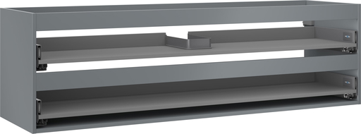 Mexen Box-A korpus skrinky pod umývadlo 160 cm, 2 zásuvky, grafit mat - 91AX0-1600-470-2-66