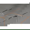 Mexen Kioto-XF, sprchová stena Walk-in s rámom 160 x 80 cm, priehľadná 10 mm, ružové zlato - 800-160-202-04-60-080-XF