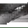 Mexen Kioto-XF sprchová stena Walk-in s rámom 140x110 cm transparentná 10 mm gun gray brúsená - 800-140-202-04-66-110-XF