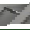 Mexen Kioto-XF sprchová stena Walk-in s rámom 160x120 cm transparentná 10 mm gun gray brúsená - 800-160-202-04-66-120-XF