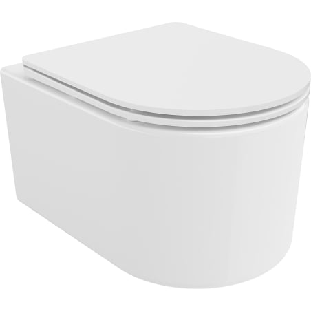 Mexen Sofia WC misa Rimless s pomaly padajúcim sedátkom, duroplast, biela - 30540300