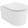 Mexen Sofia WC misa Rimless s pomaly padavou slim doskou, duroplast, biel lesk - 30540300