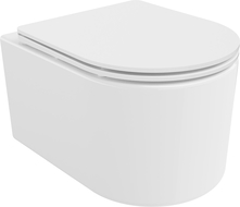 Mexen Sofia WC misa Rimless s pomaly padajúcim sedátkom, duroplast, biela - 30540300