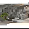 Mexen Omega posuvná sprchová kabína 140 x 80 cm, transparentná, čierna + vanička Flat, biela - 825-140-080-70-00-4010B