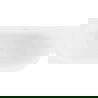 Mexen Mia voľne stojaca rohová ľavá 160 x 80 cm, biela, biely prepad - 52691608000L-20