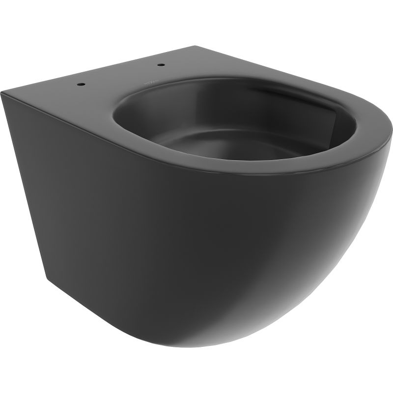 Mexen Lena WC misa Rimless Tornado, čierna matná - 3322XX85T